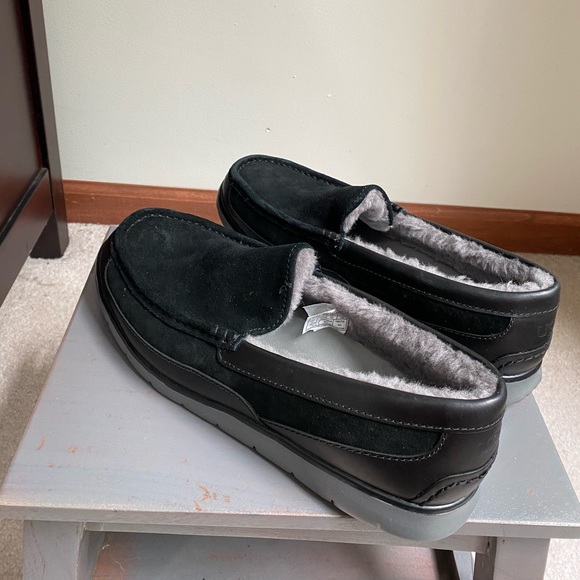 UGG Men 1014478 Leather Suede Loafers - NEW NWOB - Picture 4 of 9